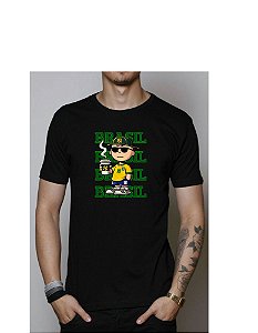 Camisa Charlie Brown com o estilo brasileiro
