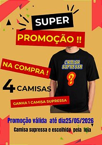Promoção supressa! prazo 25/05/26 Duração.