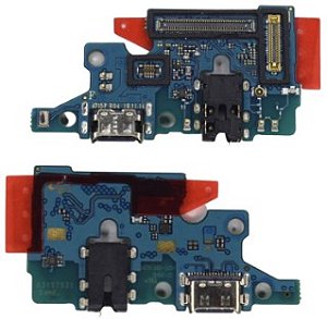 DOCK SUB PLACA CONECTOR DE CARGA SAMSUNG A71 COM CI