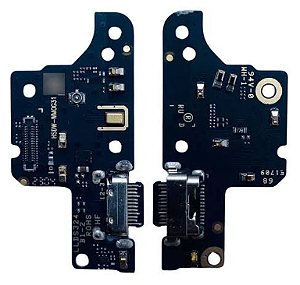 DOCK SUB PLACA CONECTOR DE CARGA MOTOROLA G31 COM CI