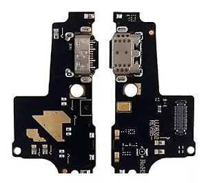 DOCK SUB PLACA CONECTOR DE CARGA MOTOROLA ONE COM CI RESINADO