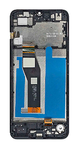 FRONTAL TELA DISPLAY MOTOROLA MOTO E13 COM ARO LCD