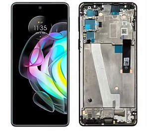 FRONTAL TELA DISPLAY MOTOROLA MOTO EDGE 20 PREMIUM COM ARO OLED