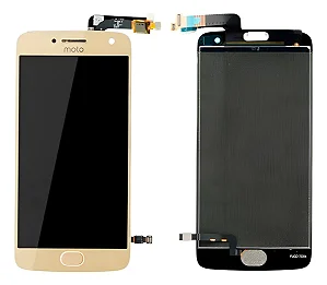 FRONTAL TELA DISPLAY MOTOROLA MOTO G5 PLUS DOURADO SEM ARO