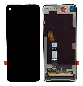 FRONTAL TELA DISPLAY MOTOROLA MOTO ONE ACTION / ONE VISION SEM ARO LCD