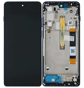 FRONTAL TELA DISPLAY MOTOROLA MOTO G200 COM ARO LCD