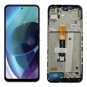 FRONTAL TELA DISPLAY MOTOROLA MOTO G71  COM ARO OLED