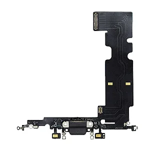 DOCK FLEX CARGA APPLE IPHONE 8 PLUS PRETO