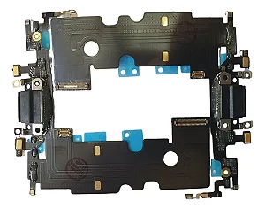 DOCK FLEX CARGA APPLE IPHONE 8G PRETO RESINADO