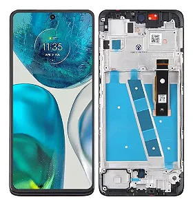 FRONTAL TELA DISPLAY MOTOROLA MOTO G52 COM ARO INCELL