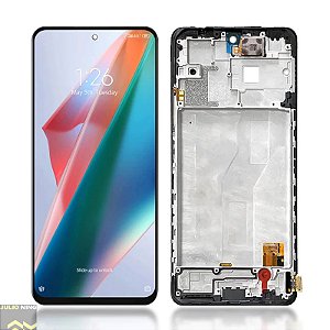 FRONTAL TELA DISPLAY XIAOMI REDMI NOTE 10 PRO 4G / NOTE 10 PRO MAX COM ARO INCELL