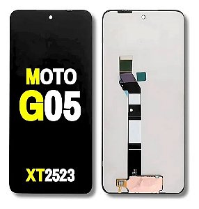 FRONTAL TELA DISPLAY MOTOROLA MOTO G05 / G15  LCD SEM ARO