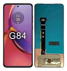 FRONTAL TELA DISPLAY MOTOROLA MOTO G84 OLED SEM ARO