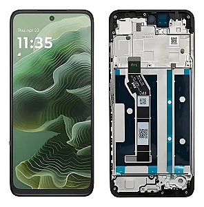 FRONTAL TELA DISPLAY MOTOROLA MOTO G35 5G LCD COM ARO
