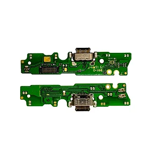DOCK SUB PLACA CONECTOR DE CARGA MOTOROLA MOTO G7 PLAY COM CI