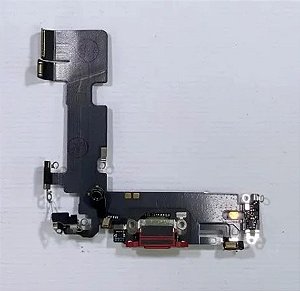 DOCK FLEX CARGA APPLE IPHONE 13 ORIGINAL RETIRADA VERMELHO
