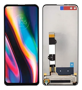 FRONTAL TELA DISPLAY MOTOROLA MOTO G 5G PLUS SEM ARO LCD