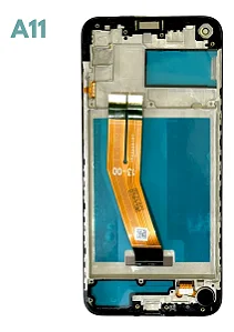 FRONTAL TELA DISPLAY SAMSUNG A11 LCD COM ARO VIVID