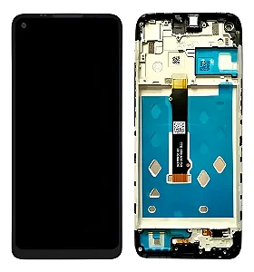 FRONTAL TELA DISPLAY MOTOROLA MOTO G9 POWER COM ARO VIVID