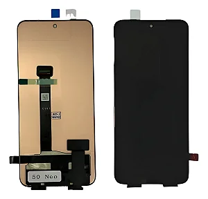 FRONTAL TELA DISPLAY MOTOROLA MOTO EDGE 50 NEO AMOLED SEM ARO