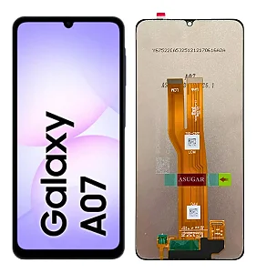 FRONTAL TELA DISPLAY SAMSUNG A07 SEM ARO