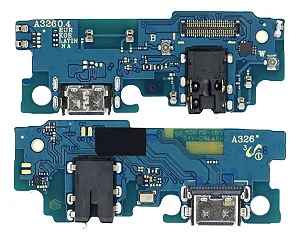 DOCK SUB PLACA CONECTOR DE CARGA SAMSUNG A32 5G COM CI