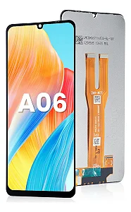 FRONTAL TELA DISPLAY SAMSUNG A06 4G SEM ARO XP PREMIUM