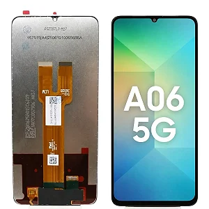 FRONTAL TELA DISPLAY SAMSUNG A06 5G SEM ARO (A066)
