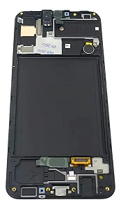 FRONTAL TELA DISPLAY SAMSUNG A30S OLED COM ARO VIVID
