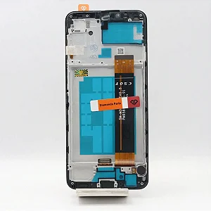 FRONTAL TELA DISPLAY SAMSUNG A23 4G A235 / M23 / F23 / A236 / A23 5G / M33 COM ARO UNIVERSAL PREMIUM DIAMONDS