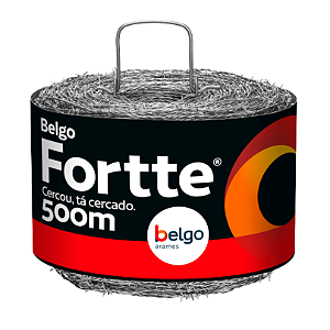 Arame Farpado Fortte 1,60mm | Belgo 500m
