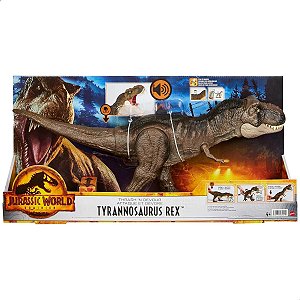 Dinossauro Tiranossauro Rex Jurassic World Dominion Mattel