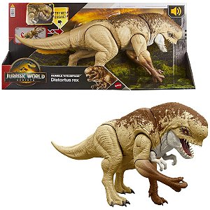 Dinossauro Mattel Jurassic World Rebirth Distortus Rex