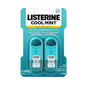 Listerine Spray Pocketmist Menta Cool Mint