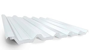 Telha SEMI-Sanduíche Termoacústica Pré-Pintada 1 face 043 - TP40/980