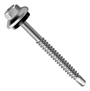 Parafuso perfurante 110 mm sanduiche onda alta (madeira) - 110MD