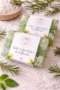 Sabonete Sal grosso e Alecrim