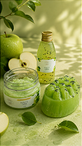 Kit Banho Explosão de Maçã Verde 🍏