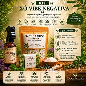 Kit Xô Vibe Negativa