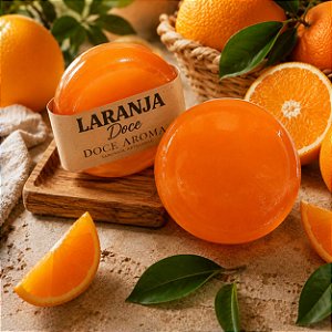 Sabonete Artesanal de Laranja Doce