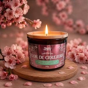 Vela aromática Flor de Cerejeira