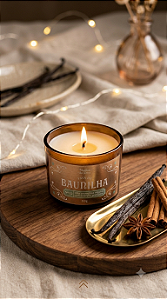 Vela Aromática Fava de Baunilha