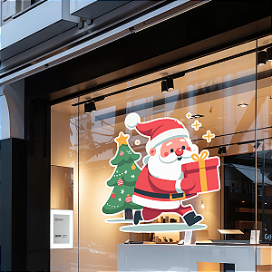 Papai noel | Vitrine Natal 2024