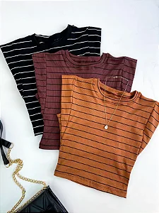 Cropped Feminino Muscle Tee Alanis ref.955