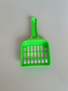 Pá Higienica Gato (Cores sortidas) Cor:Verde