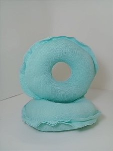 Par de Rosquinhas de Amamentação em Malha Verde