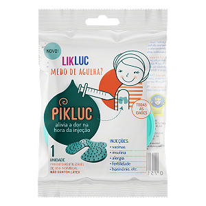 Pikluc alívio na hora da injeção