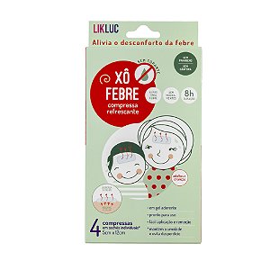 Xô febre compressa refrescante