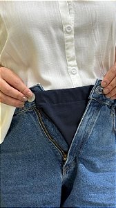 Extensor de calça jeans para gestante