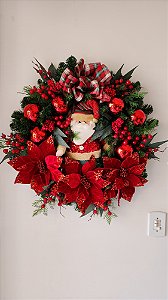 Guirlanda Papai Noel 61 cm